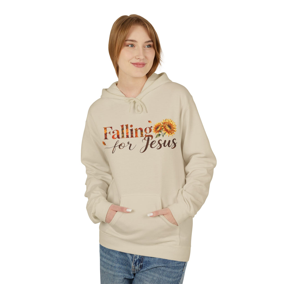 The Falling For Jesus Mama Hoodie — Cozy, Faith-Filled & Made for Moms