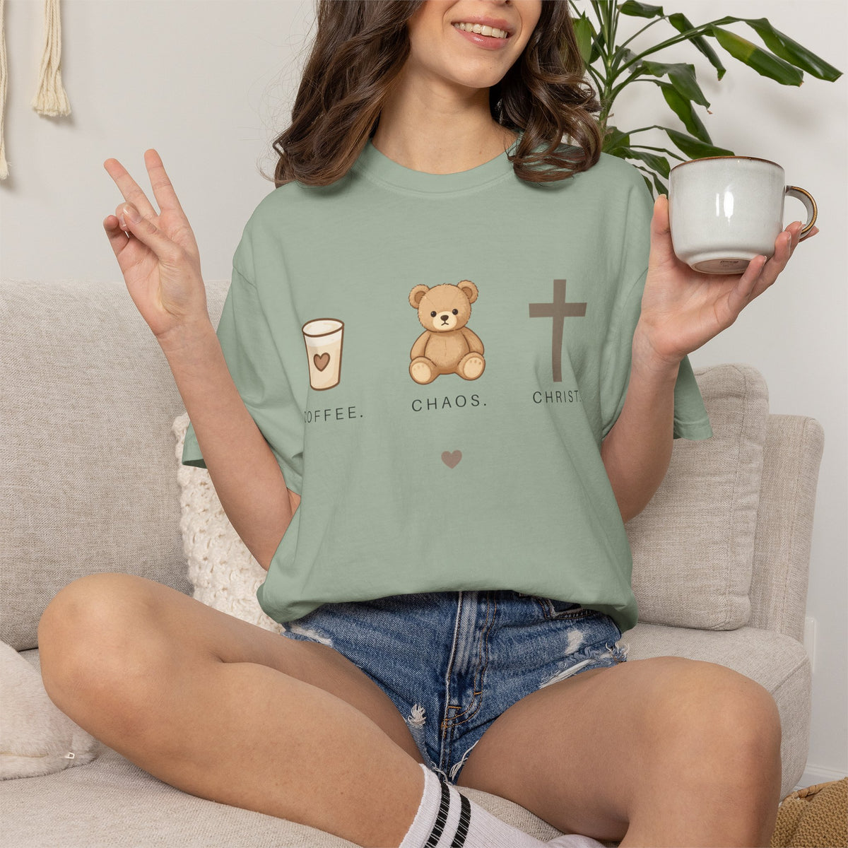 Faith-Forward Garment-Dyed T-Shirt | Comfort Colors 1717