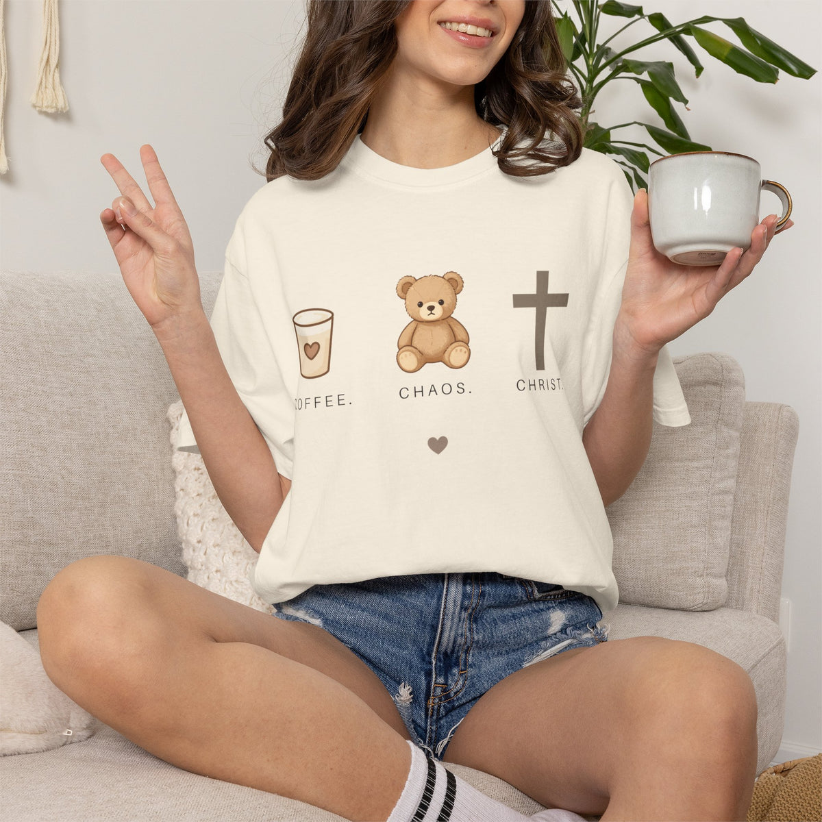 Faith-Forward Garment-Dyed T-Shirt | Comfort Colors 1717
