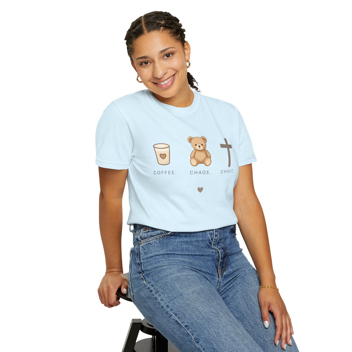 Faith-Forward Garment-Dyed T-Shirt | Comfort Colors 1717