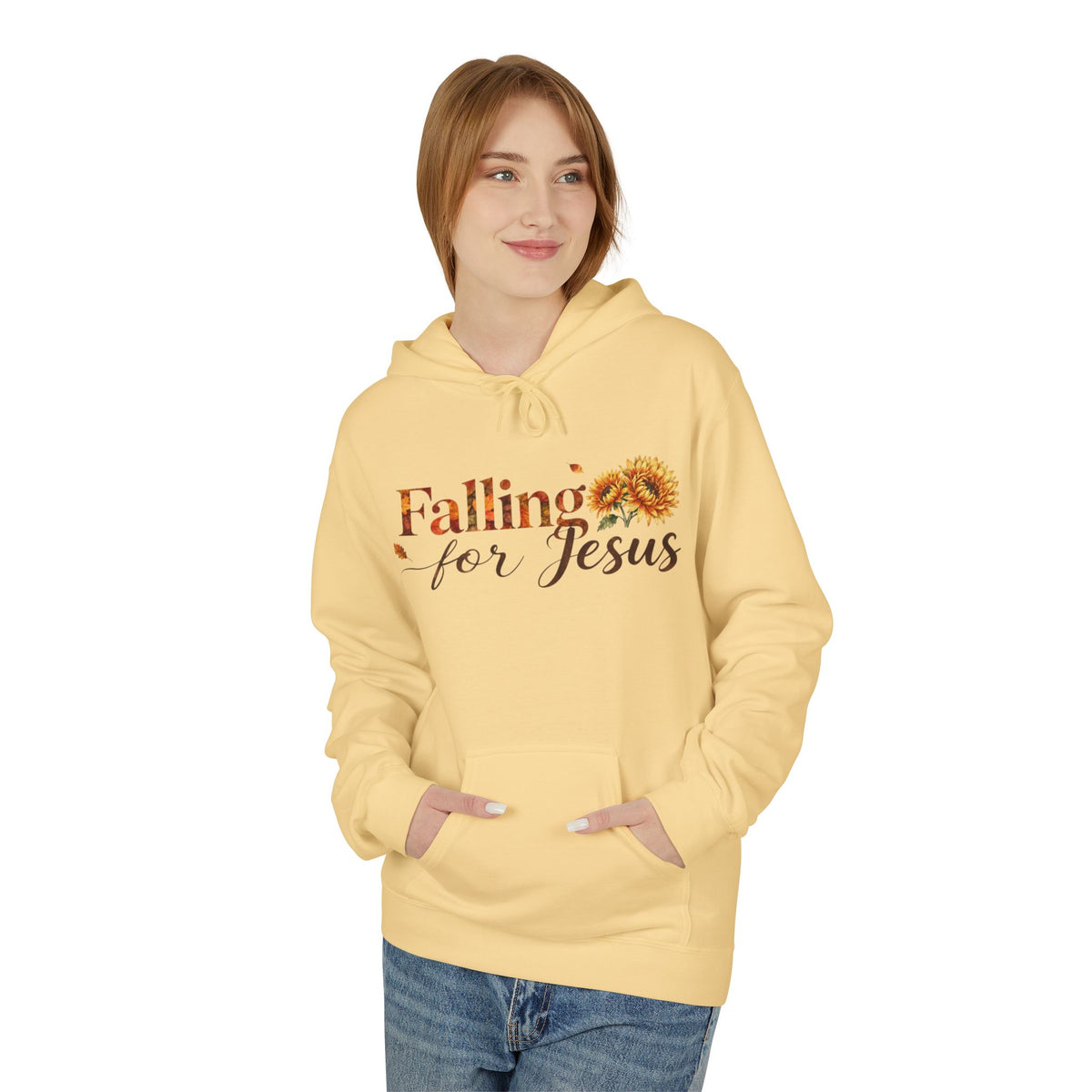 The Falling For Jesus Mama Hoodie — Cozy, Faith-Filled & Made for Moms