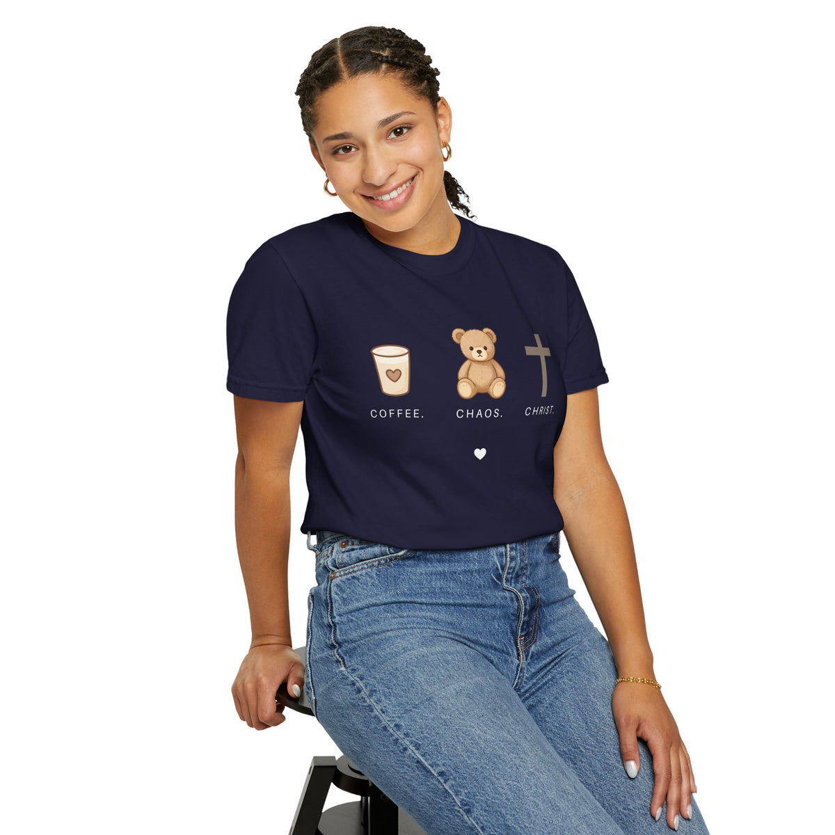 Faith-Forward Garment-Dyed T-Shirt | Comfort Colors 1717