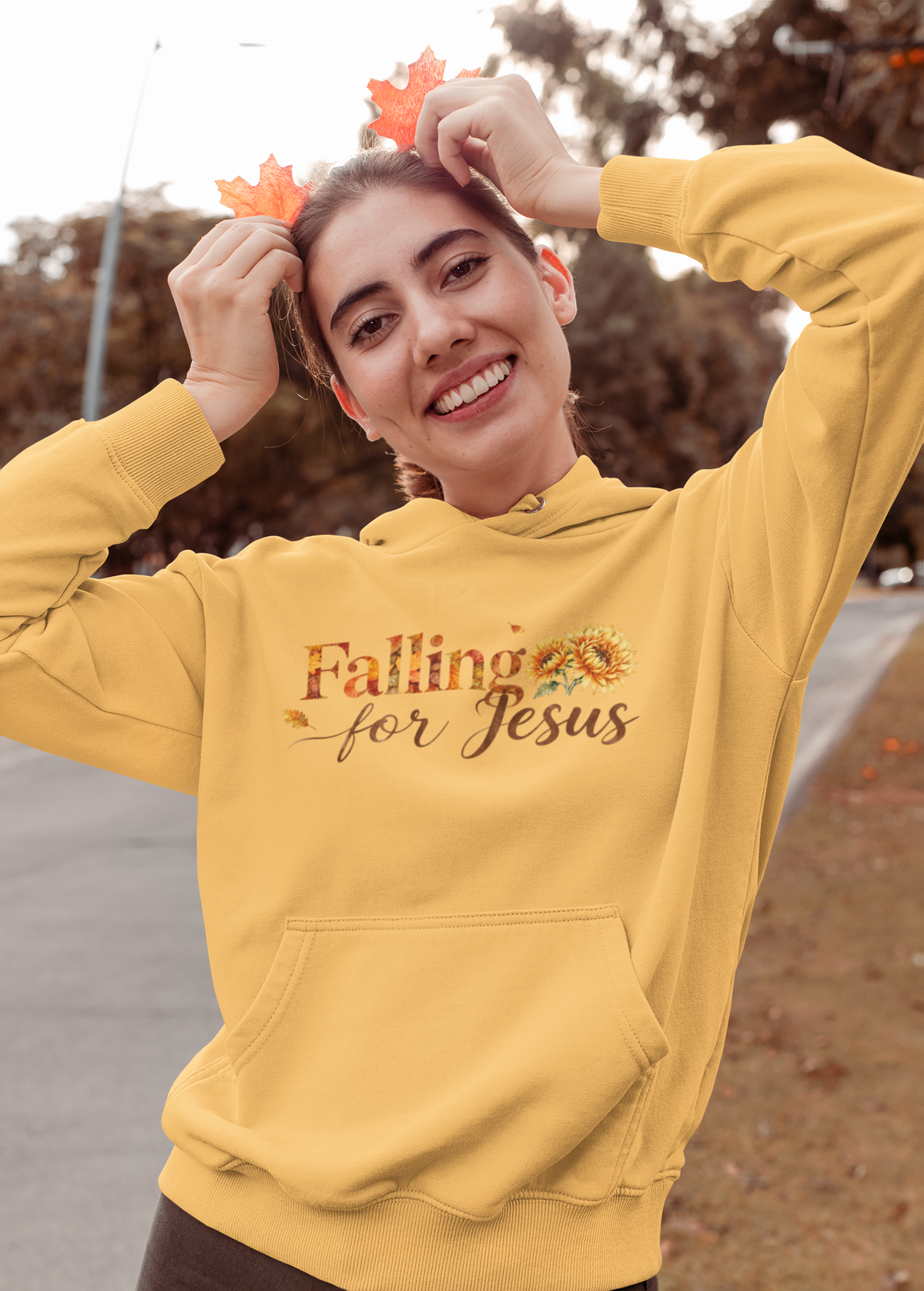 The Falling For Jesus Mama Hoodie — Cozy, Faith-Filled & Made for Moms
