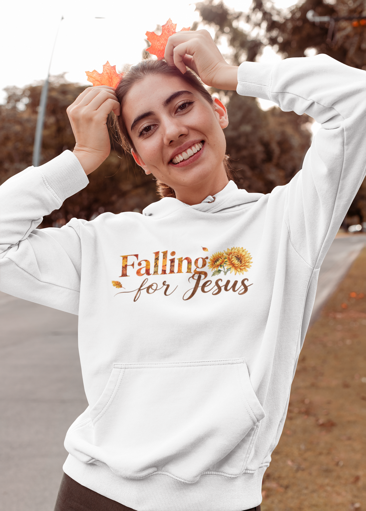 The Falling For Jesus Mama Hoodie — Cozy, Faith-Filled & Made for Moms